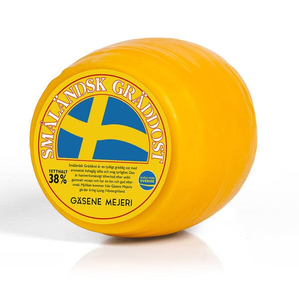 Småländsk gräddost 38%